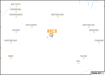 map of Arco