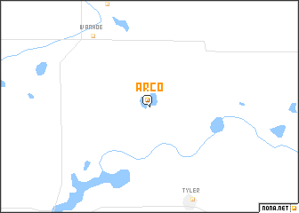 map of Arco