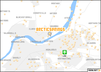 map of Arctic Springs