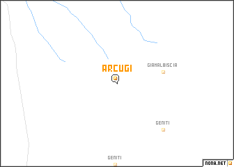 map of Arcugi