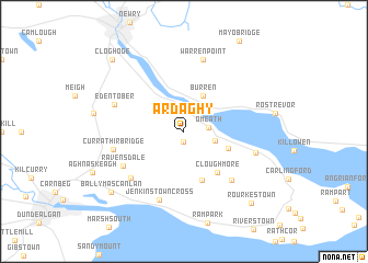 map of Ardaghy
