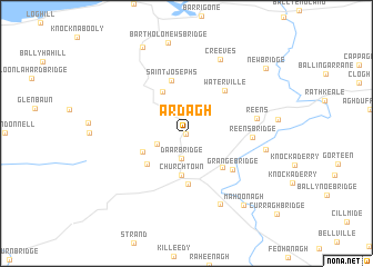 map of Ardagh