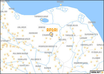 map of Ardai