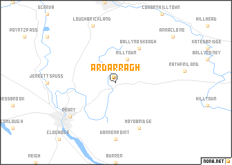 map of Ardarragh