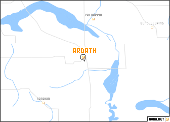 map of Ardath