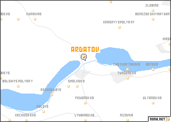 map of Ardatov
