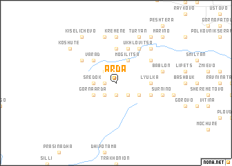 map of Arda