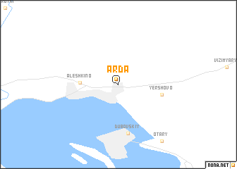 map of Arda