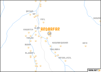 map of ‘Arḑ Bā Faʼr