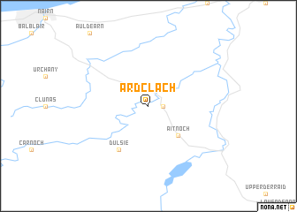 map of Ardclach