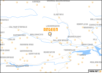 map of Ardeen