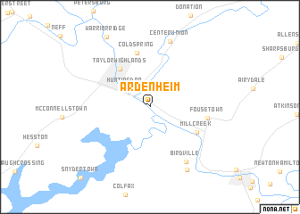 map of Ardenheim