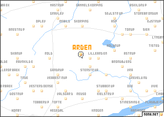 map of Arden