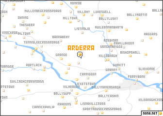 map of Arderra