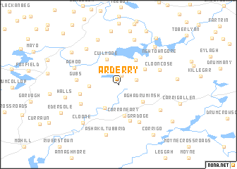 map of Arderry