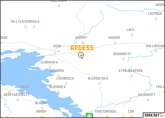 map of Ardess