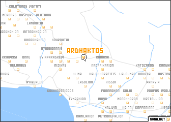 map of Árdhaktos