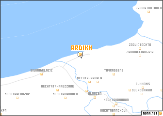 map of Ardîkh