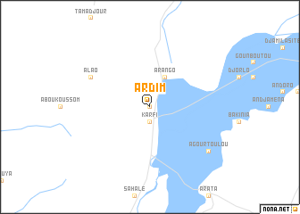 map of Ardim