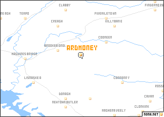 map of Ardmoney