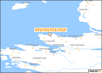 map of Ardnagreevagh