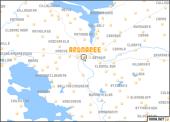 map of Ardnaree