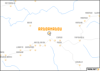 map of Ardo Amadou