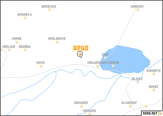 map of Ardo