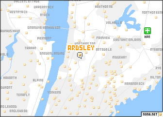 map of Ardsley