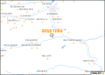 map of Ardstraw