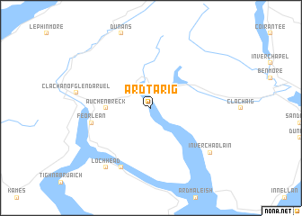 map of Ardtarig