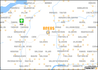 map of Áreas