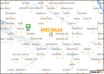 map of Arechalde