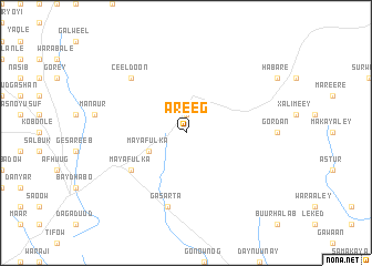 map of Areeg