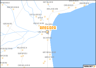 map of Aregora