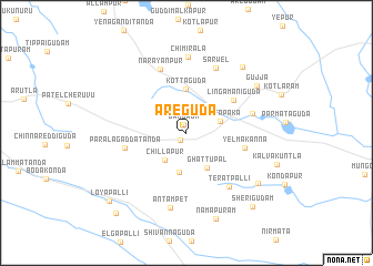 map of Āreguda