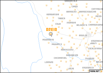 map of Areia