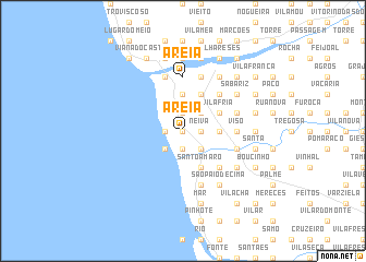 map of Areia