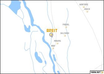 map of Areit