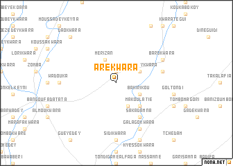 map of Aré Kwara