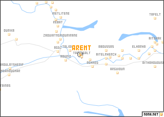 map of Aremt