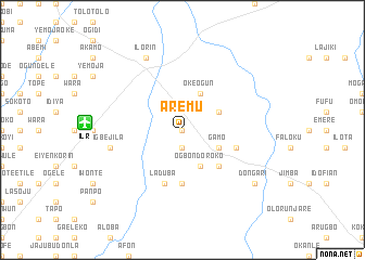 map of Aremu