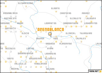 map of Arena Blanca