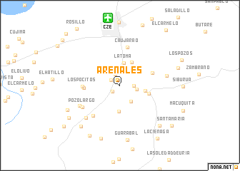 map of Arenales