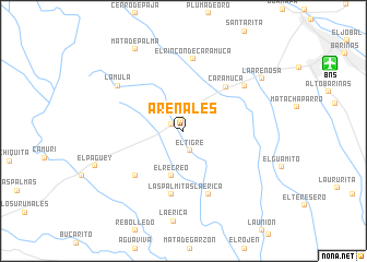 map of Arenales