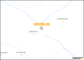 map of Arenales