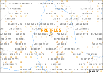 map of Arenales