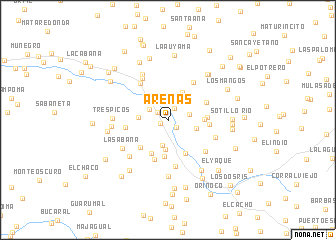 map of Arenas