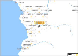 map of Arenas