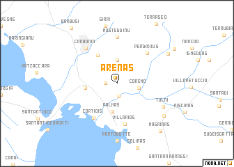 map of Arenas